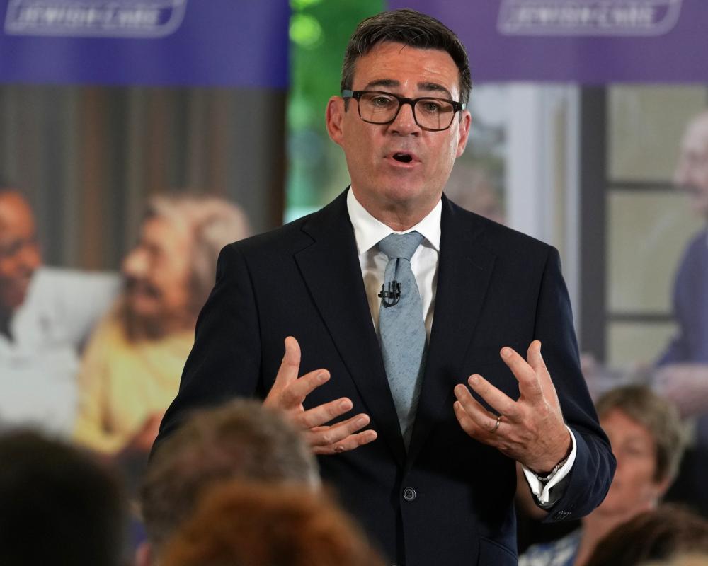 Burnham Social Care Tax Reforms: UK Politics Update