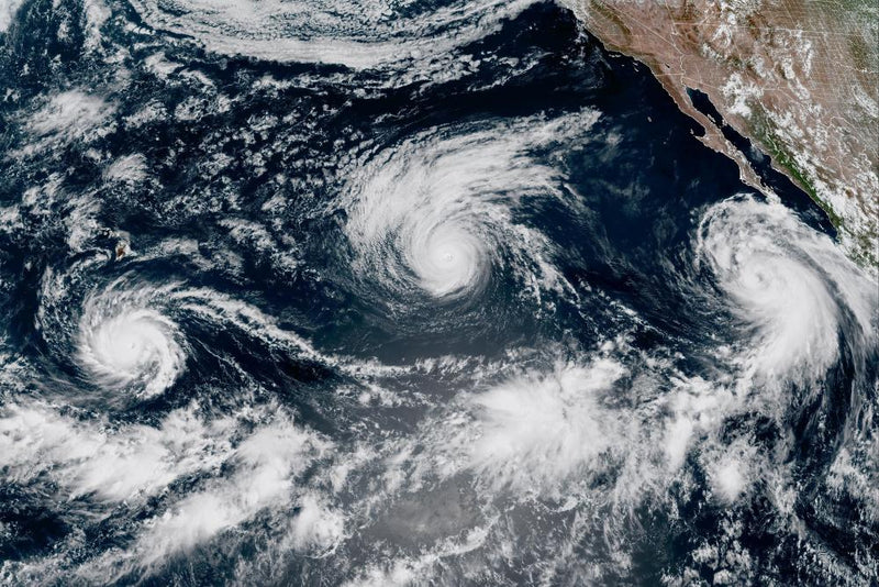 Pacific Hurricanes Active While Atlantic Season Stays Quiet