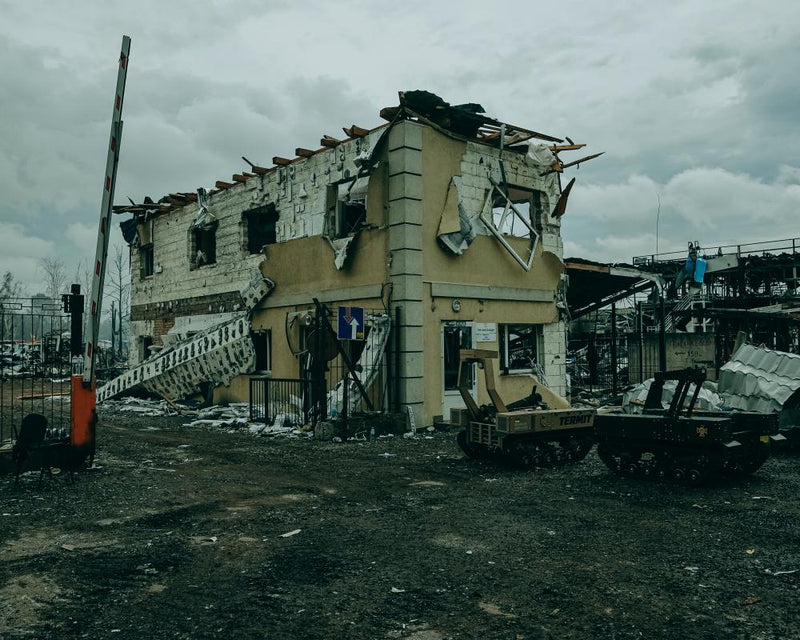 Ukrainians Blame Ammunition Storage Near Villages After Drone Strike