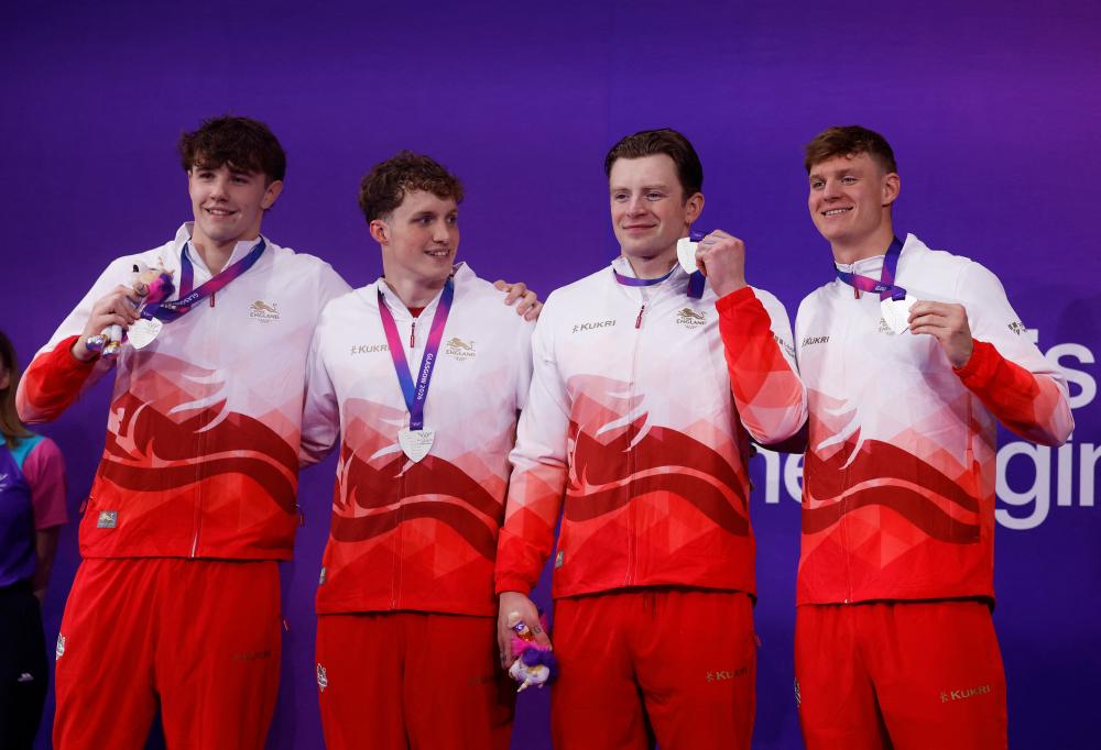 Ramsay-Peaty Wins Silver in Commonwealth Medley Relay