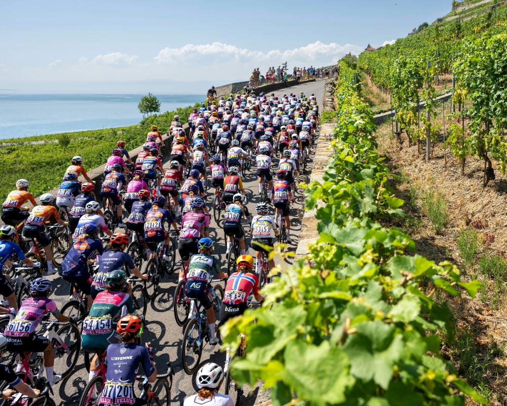 Tour de France Femmes Riders Face Chest Padding Aerodynamic