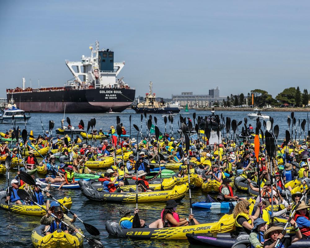Australia Police Drop Charges Against 125 Climate Protesters