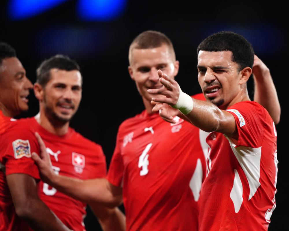 Nations League: Scotland 0-3 Switzerland, Spain 4-1 Croatia
