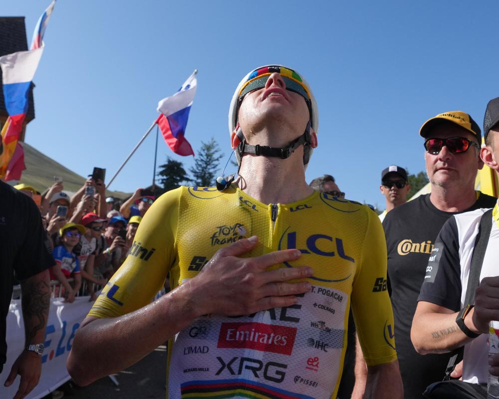 Pogacar Crushes Alpe d'Huez Record, Extends Tour de France Lead