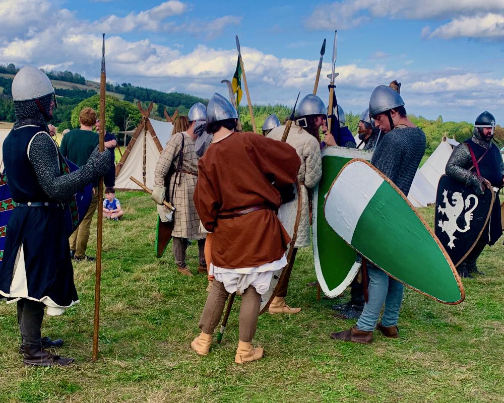 Country Diary: Butterflies, Battle Re-enactments, and Ancient Oaks