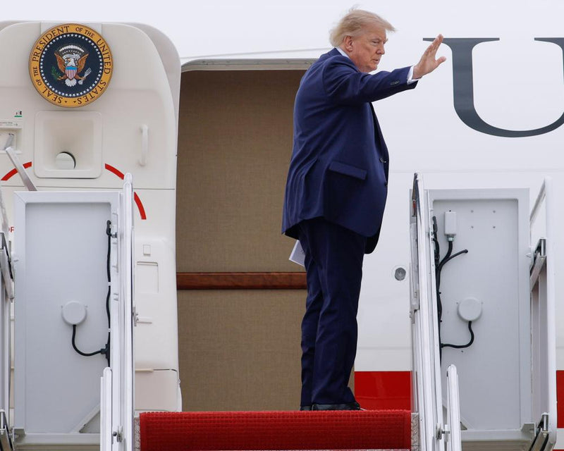 Trump's Strongman Image Shattered by His Own Actions