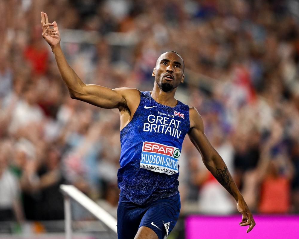 Hudson-Smith Wins European 400m Gold in Birmingham Thriller