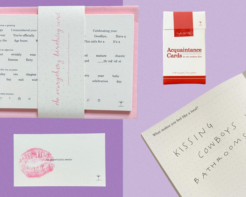 Stationery Sale: Screen-Free Journals and Cards to Log