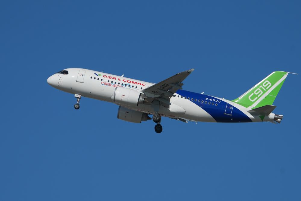 China's C919 Jet Takes First International Flight to Mongolia