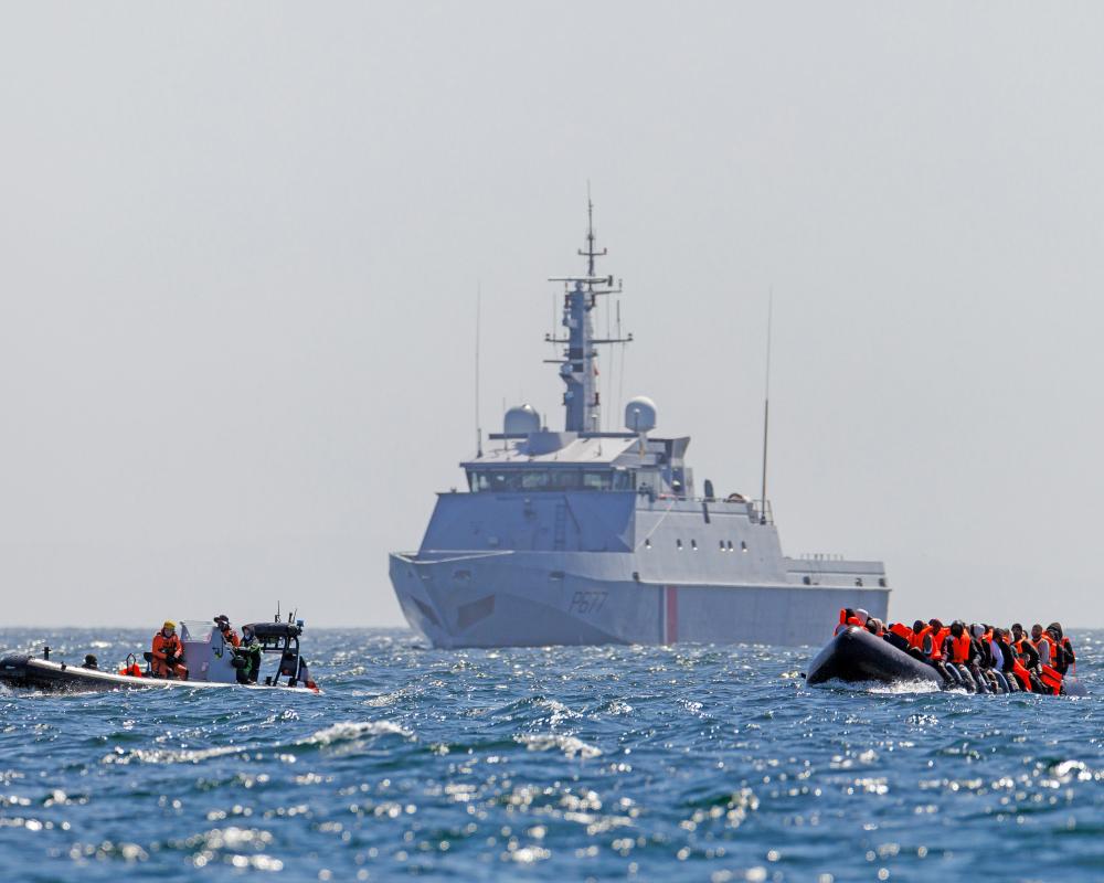 French Officers Halt Small Boats 10 Times Since Spring