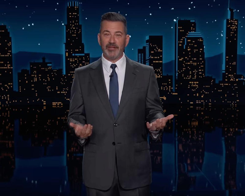 Jimmy Kimmel Mocks Trump's Oval Office Media Ban and Salad Joke