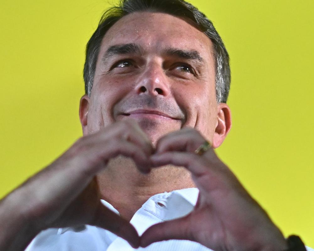 Flávio Bolsonaro 'Re-Democratise' Brazil Vow Sparks Coup Fears