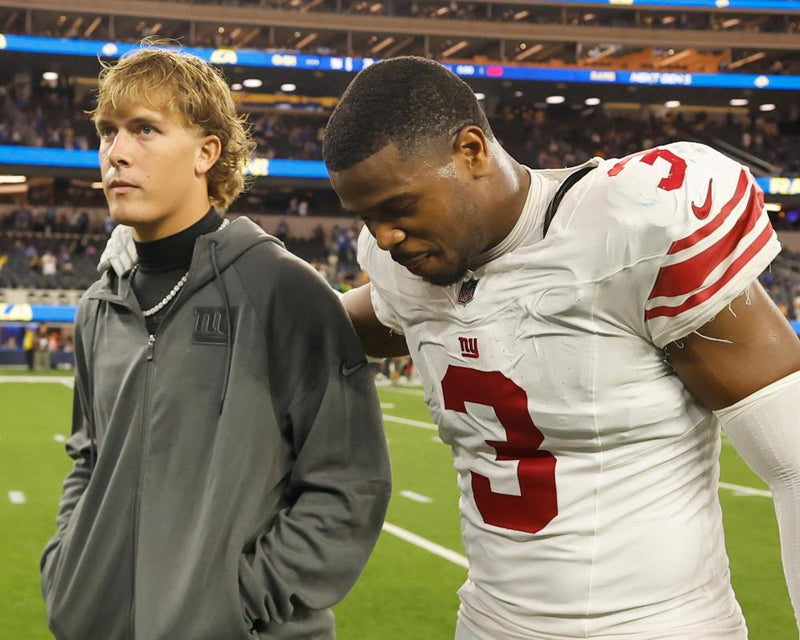 Giants QB Jaxson Dart Could Miss Rest of NFL Season With Knee Injury