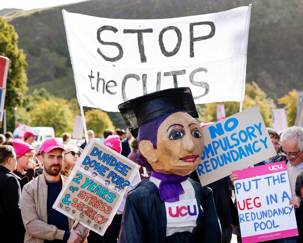 University Strikes Disrupt Edinburgh, Dundee, and Nottingham