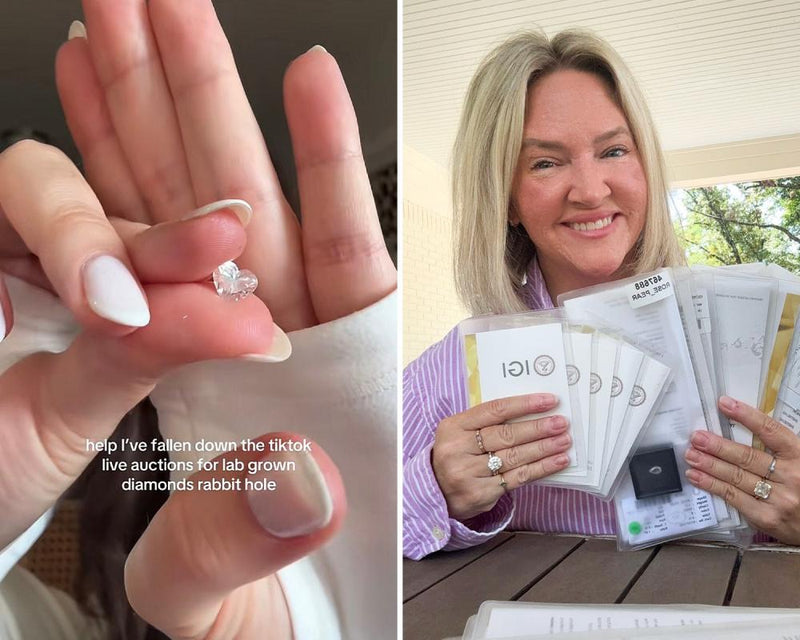 Lab-Grown Diamond Auctions on TikTok: A Complete Buyer's Guide