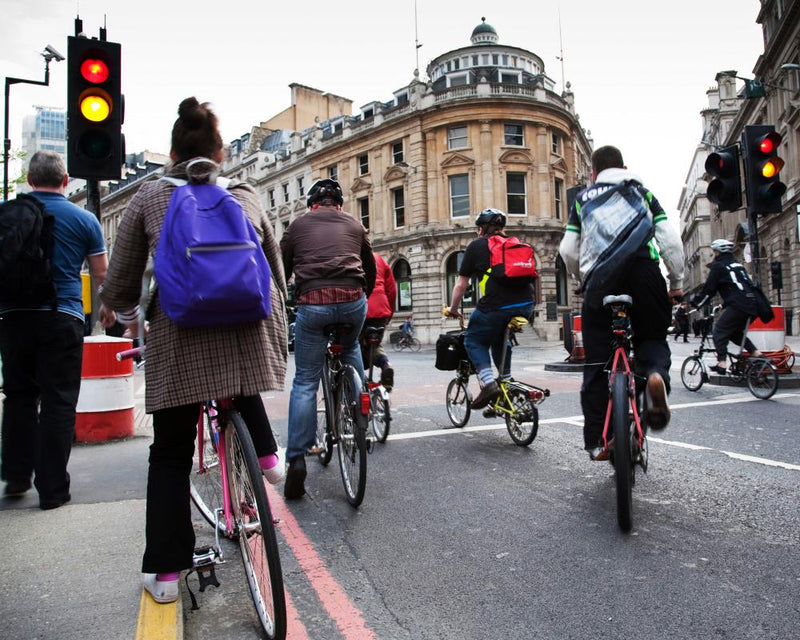 Cycling Through Red Lights: Why Shared Space Fails