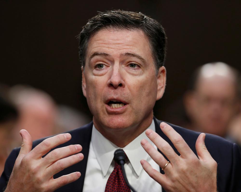 Comey Maintains Innocence as Trump Calls Him a 'Dirty Cop'