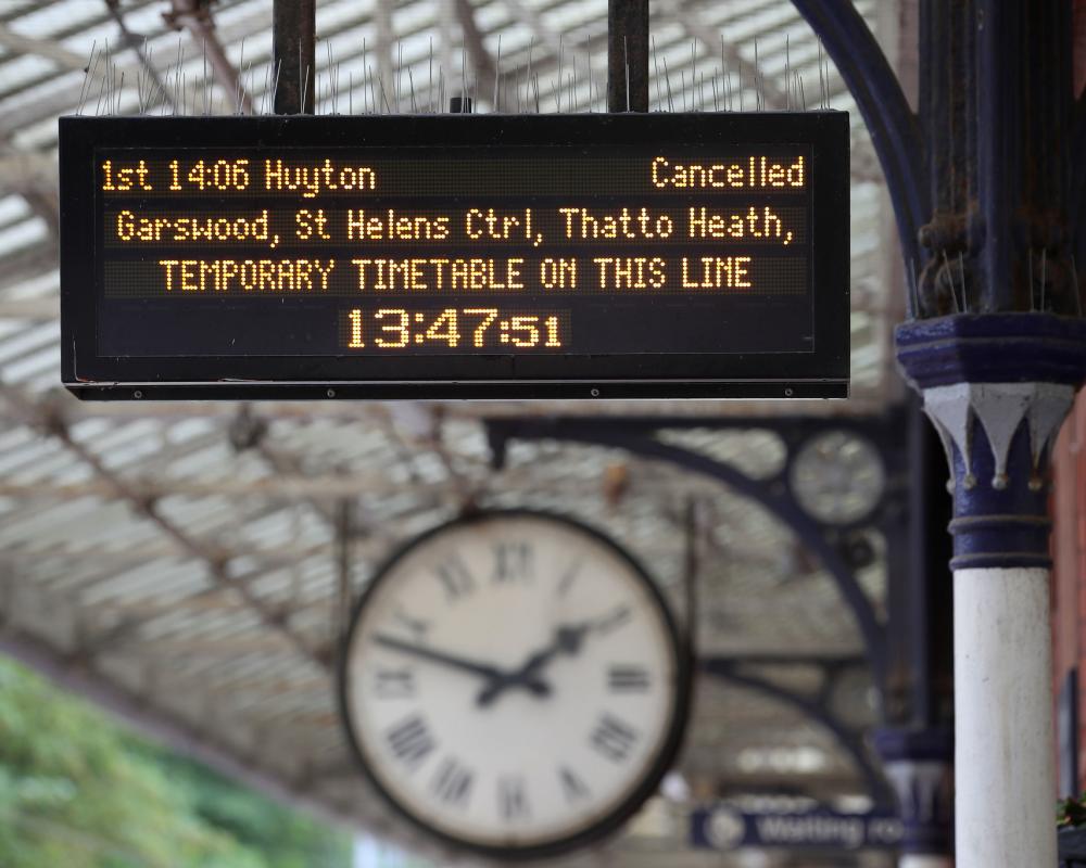 Rail Passengers Get Free Operator Switch When Trains Cancelled