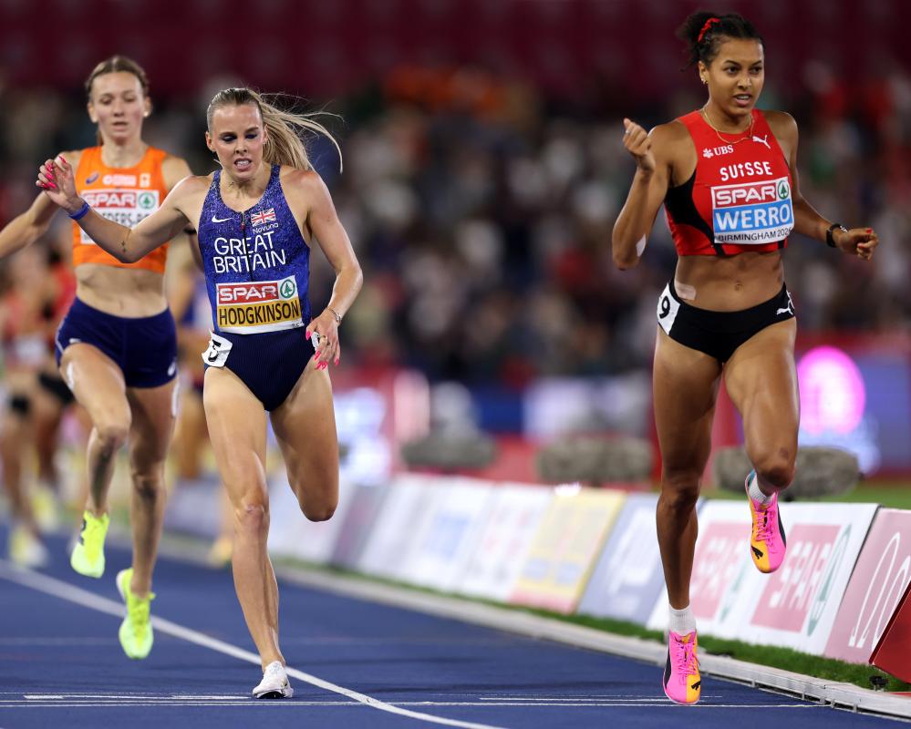 Werro Stuns Hodgkinson in 800m Thriller at European Athletics