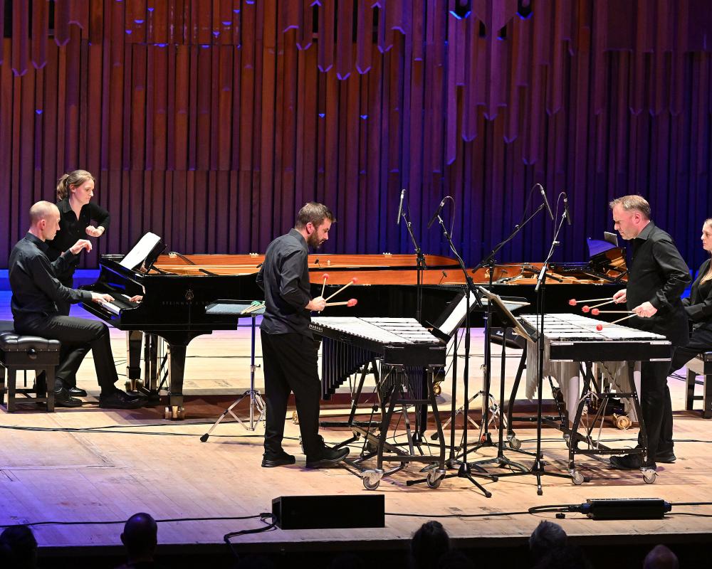 Colin Currie Group Review: Steve Reich's Music Still Bedazzles at 90