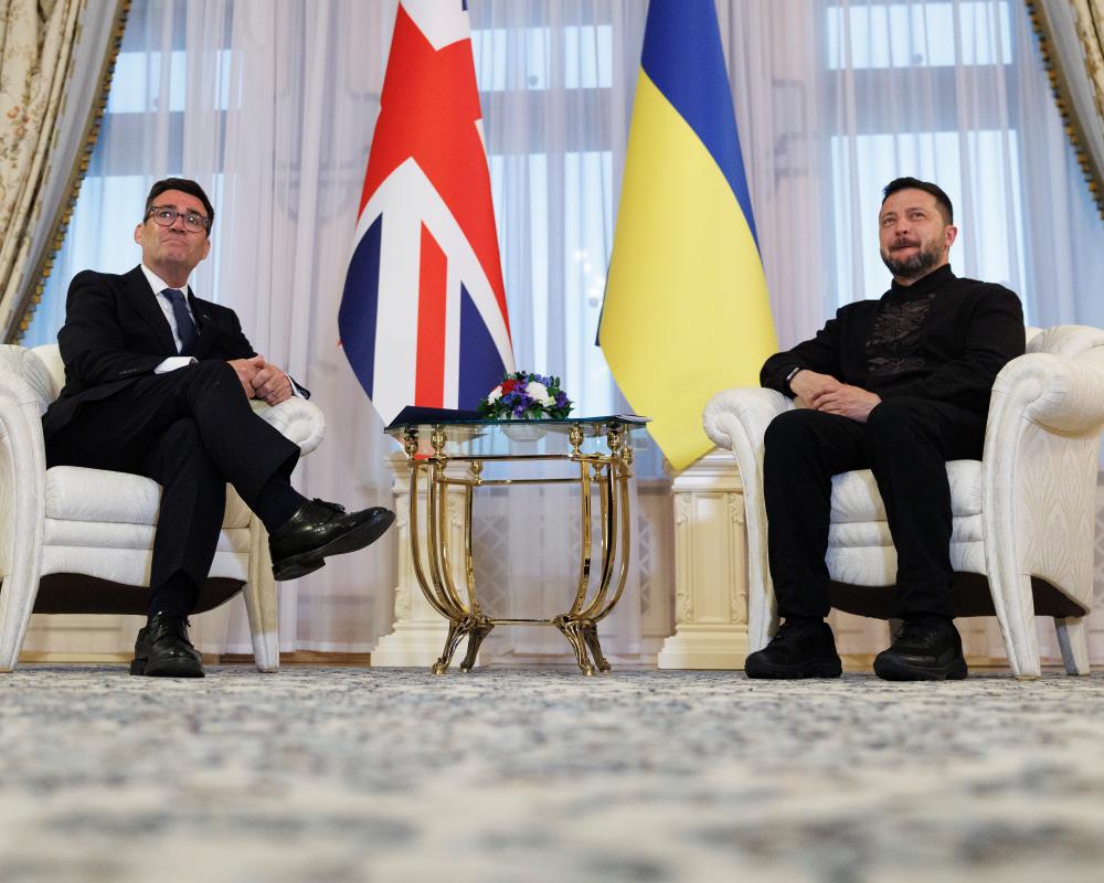 Burnham to Push Zelenskyy's Patriot Missile Plea to Trump