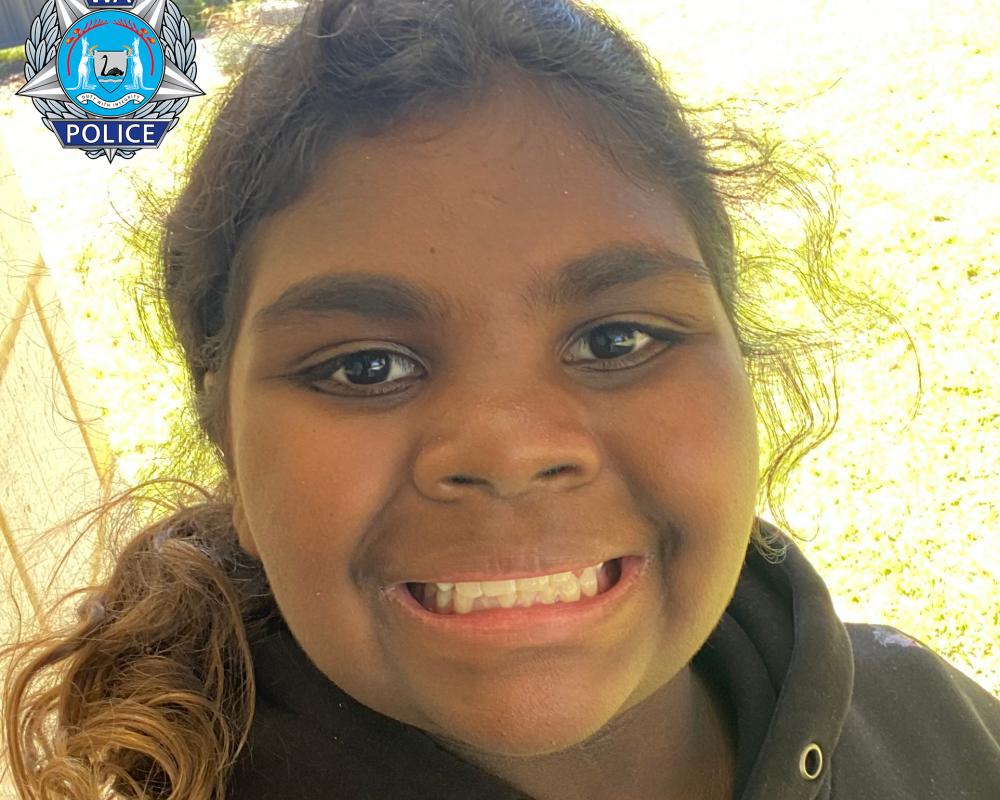 WA Police Appeal for Help to Find Missing 10-Year-Old Girl in Perth