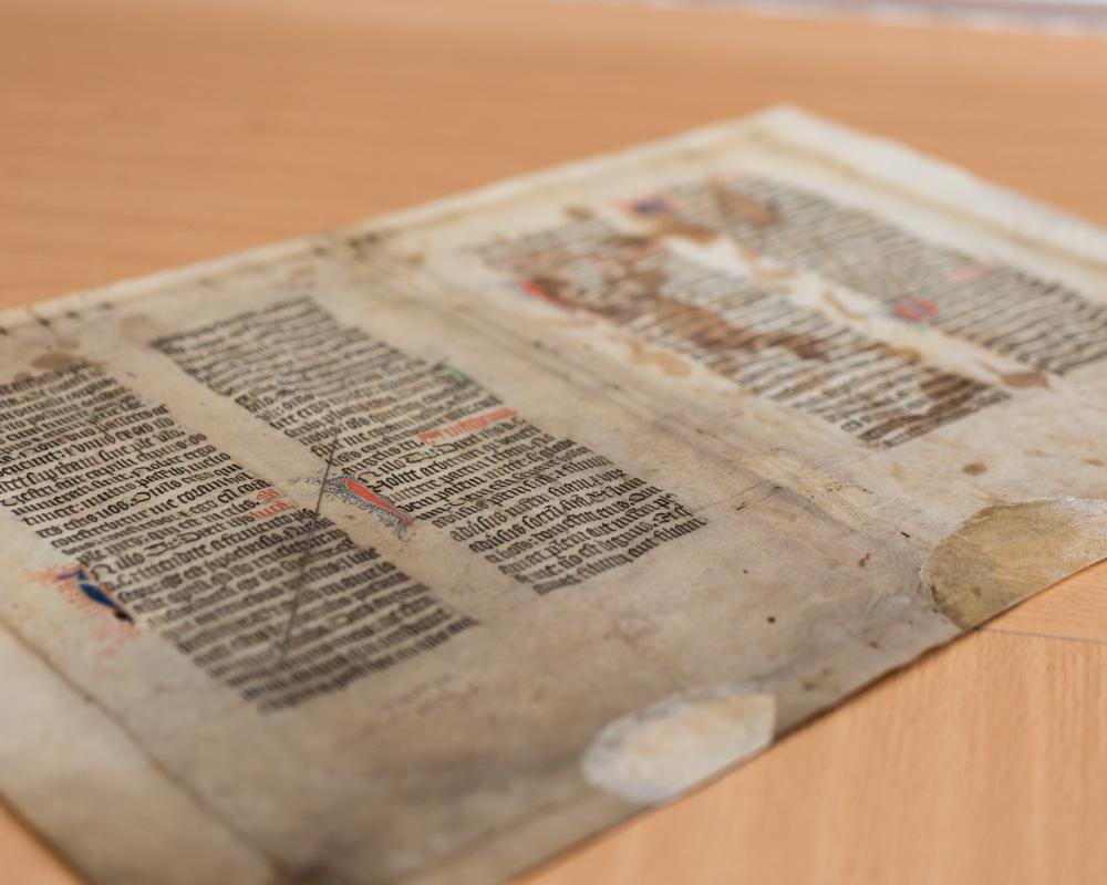 Medieval Manuscript Fragments Reveal Guernsey's Literary Past