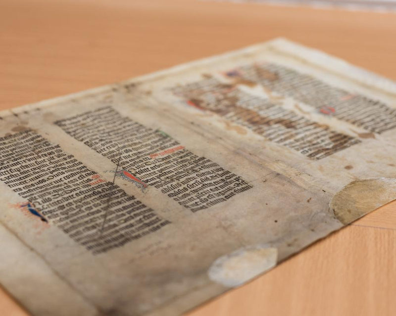 Medieval Manuscript Fragments Reveal Guernsey's Literary Past