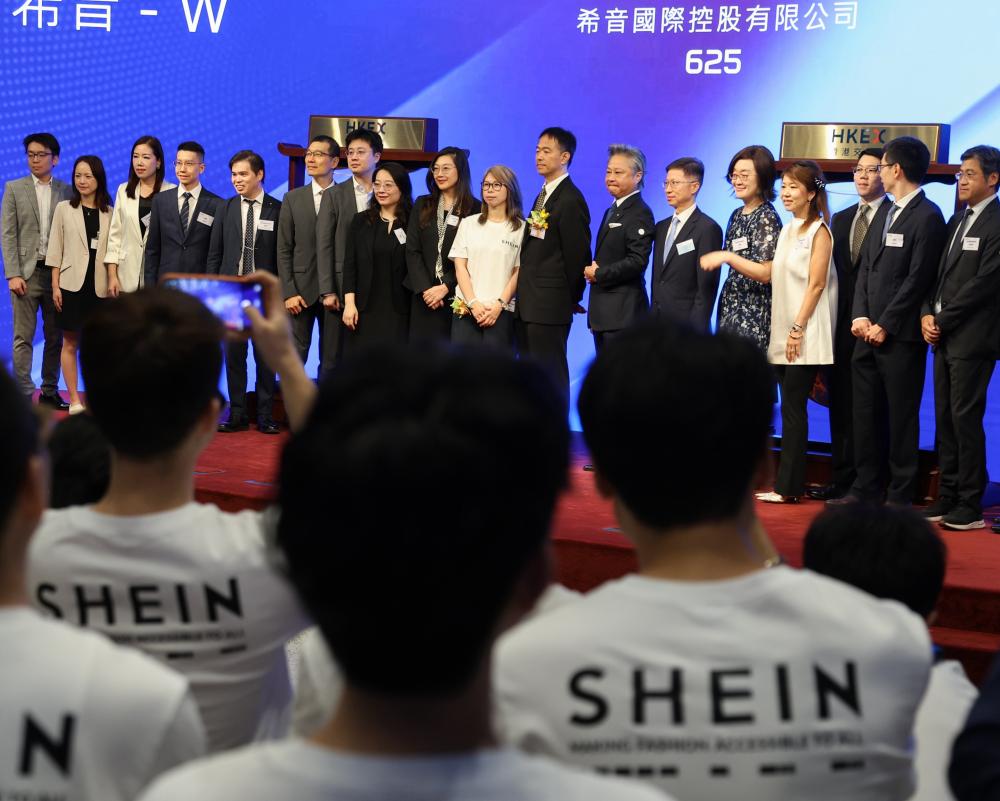Shein Shares Slump on Hong Kong Stock Market Debut