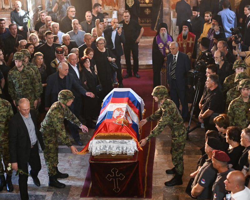 Ratko Mladić Hero's Funeral in Serbia Sparks Outrage