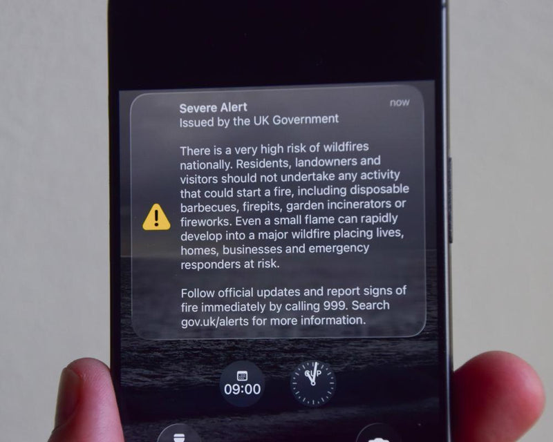 Emergency Alert Safety Risks While Driving