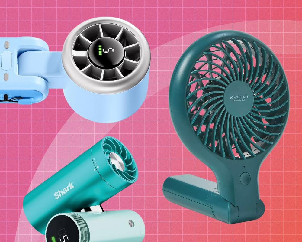 Best Portable Neck and Handheld Fans in the UK for Summer 2024
