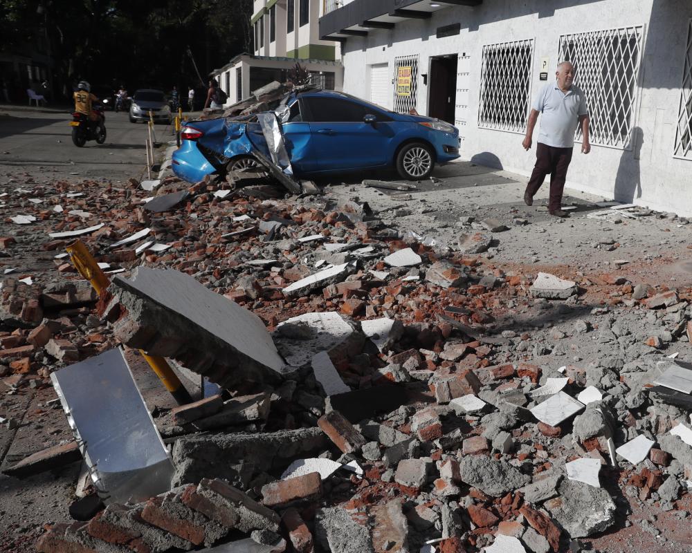Colombia Earthquake Death Toll Rises to 20: Rescue Efforts