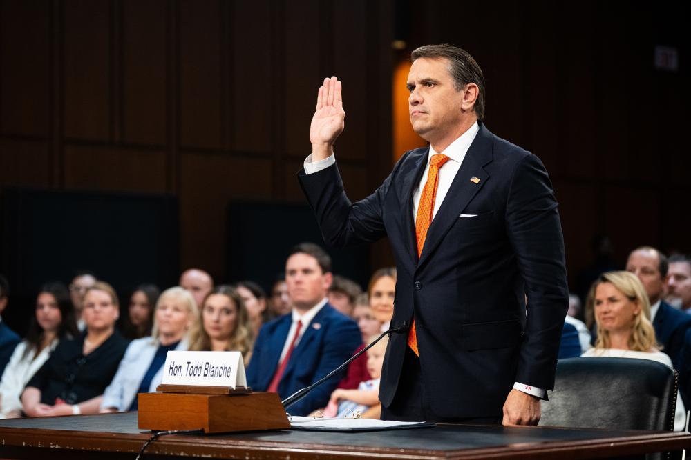 Todd Blanche Confirmed as Attorney General in Senate Vote
