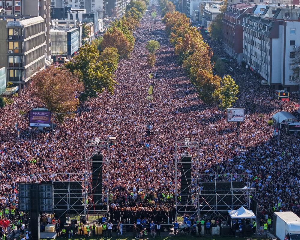 Serbia's Leaderless Student Movement Takes On Vucic at Polls