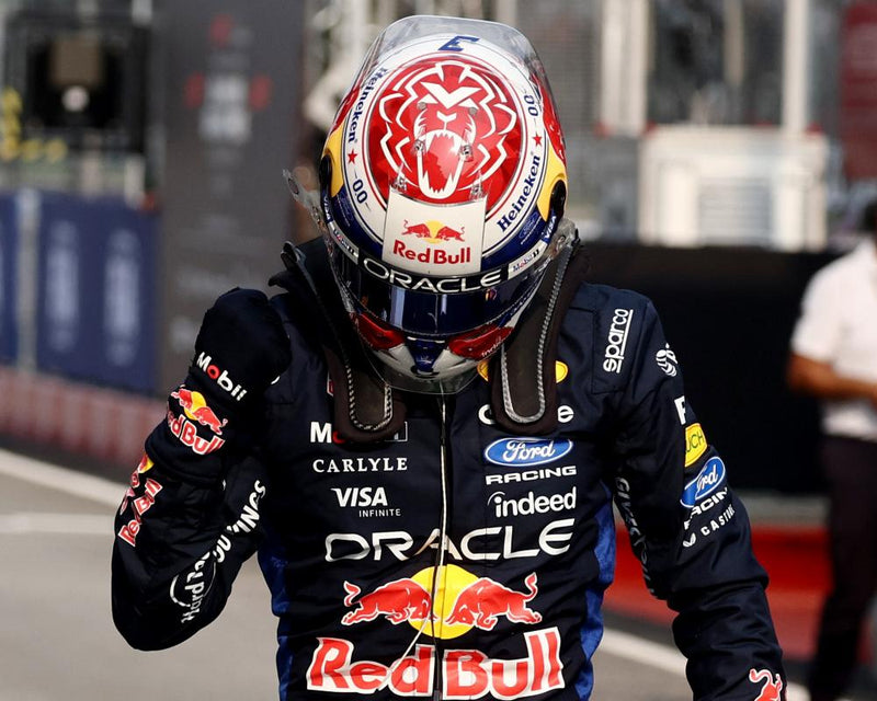 Verstappen Bahrain Pole Ends Wait, Russell Risks Ground