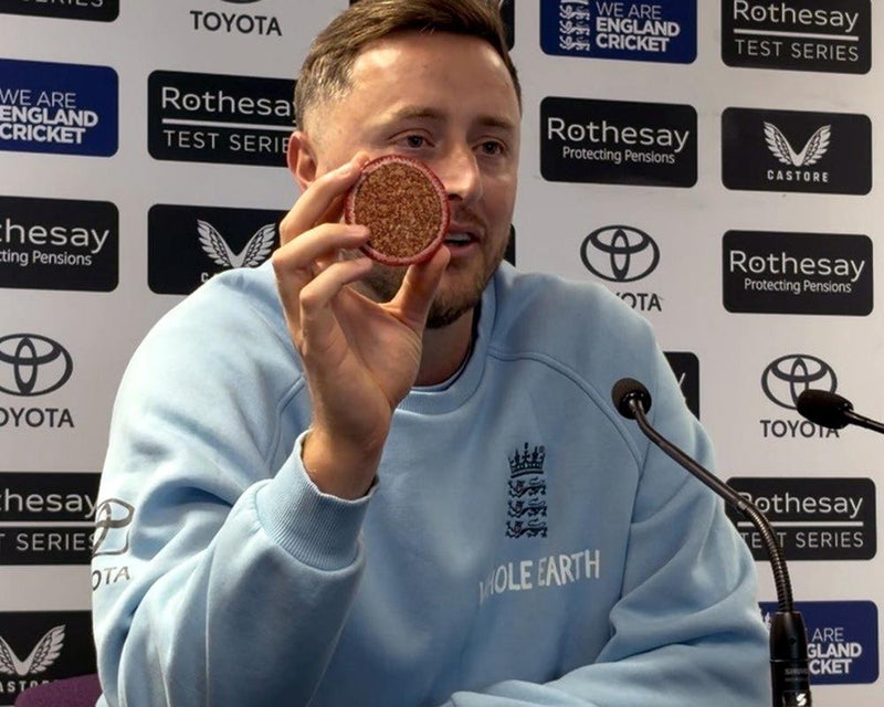 Cricket Ball Split: Robinson and Tongue's Five-Wicket Haul