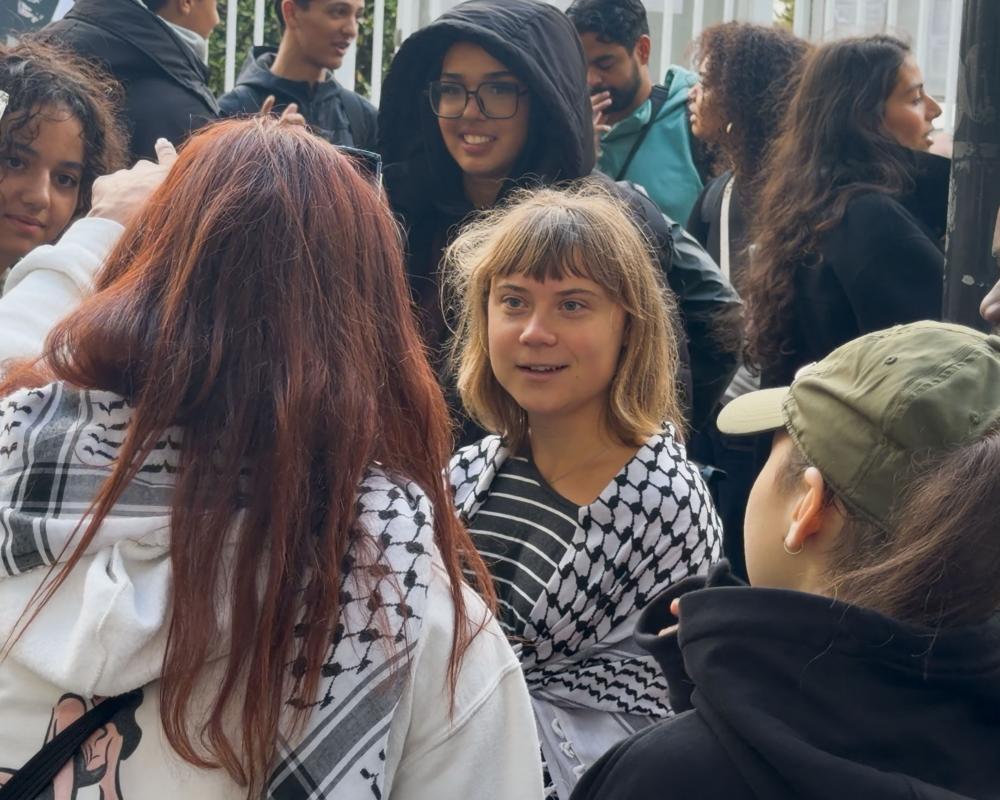 Greta Thunberg Joins Paris Student Protests Over School Funding