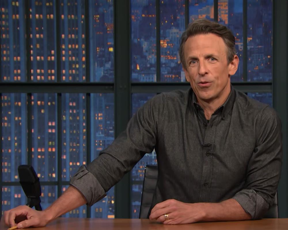 Seth Meyers Mocks JD Vance and Trump's Bizarre Week