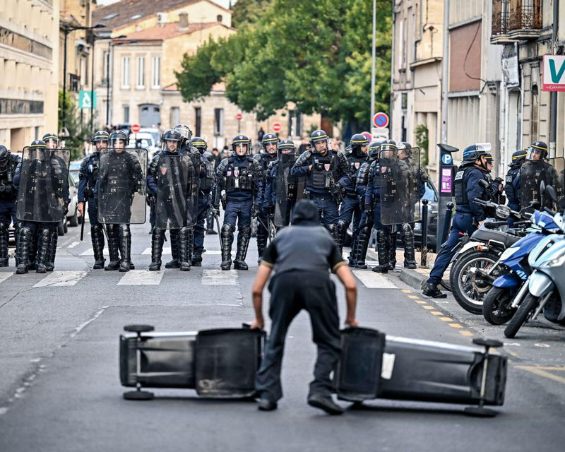 France School Protests: Teen Loses Hand in Stun Grenade Incident
