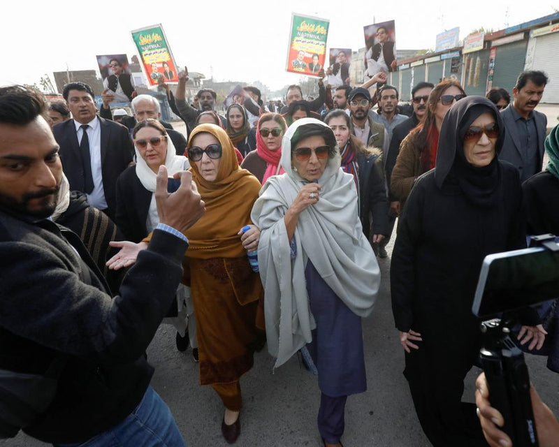 Pakistan Jails Imran Khan's Sisters Ahead of Protest