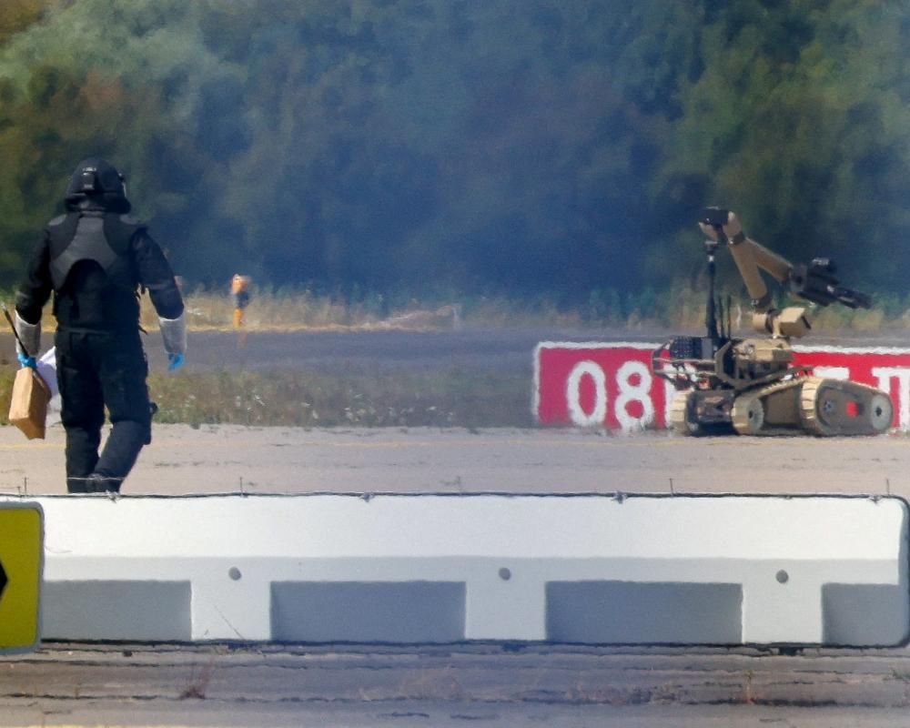 Russia Suspected in Leipzig Airport Drone Bomb Attack