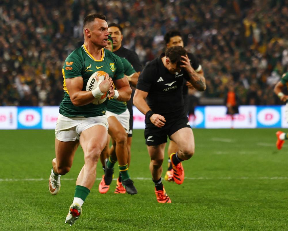Springboks Power Past All Blacks to Take Series Lead
