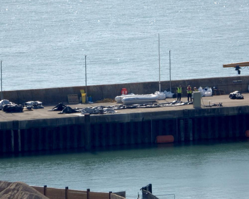 Record 230 Migrants Cross Channel in Mega-Dinghy Crisis