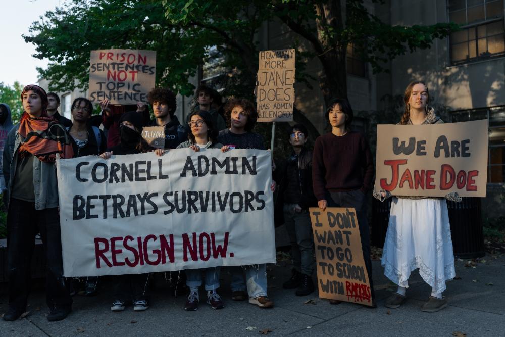 Cornell Student Protests Erupt Over Gang-Rape Allegations