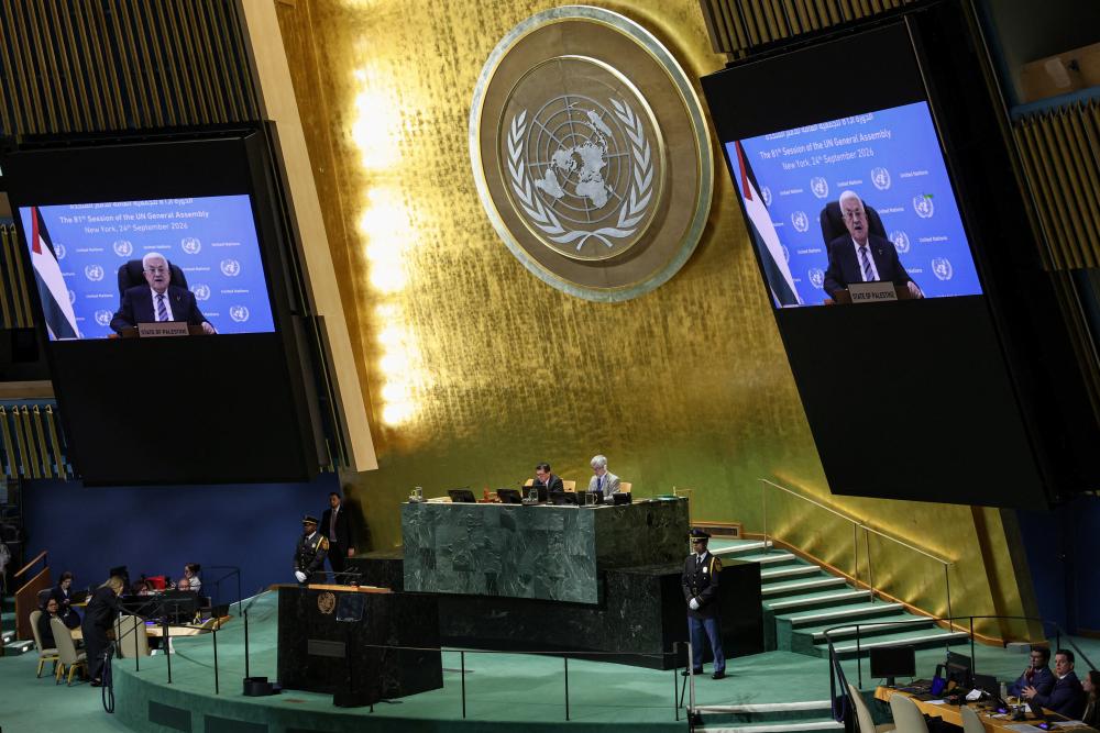 Abbas Condemns Israel's Malicious Colonial Plan Before Netanyahu UN