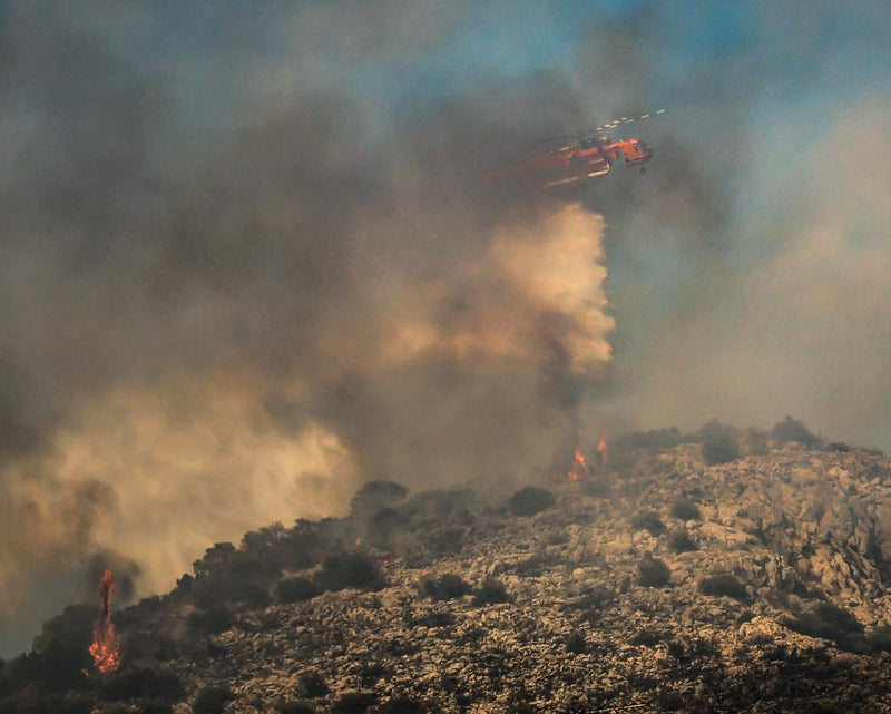 European Wildfires Threaten Elderly Residents and Nature Reserves
