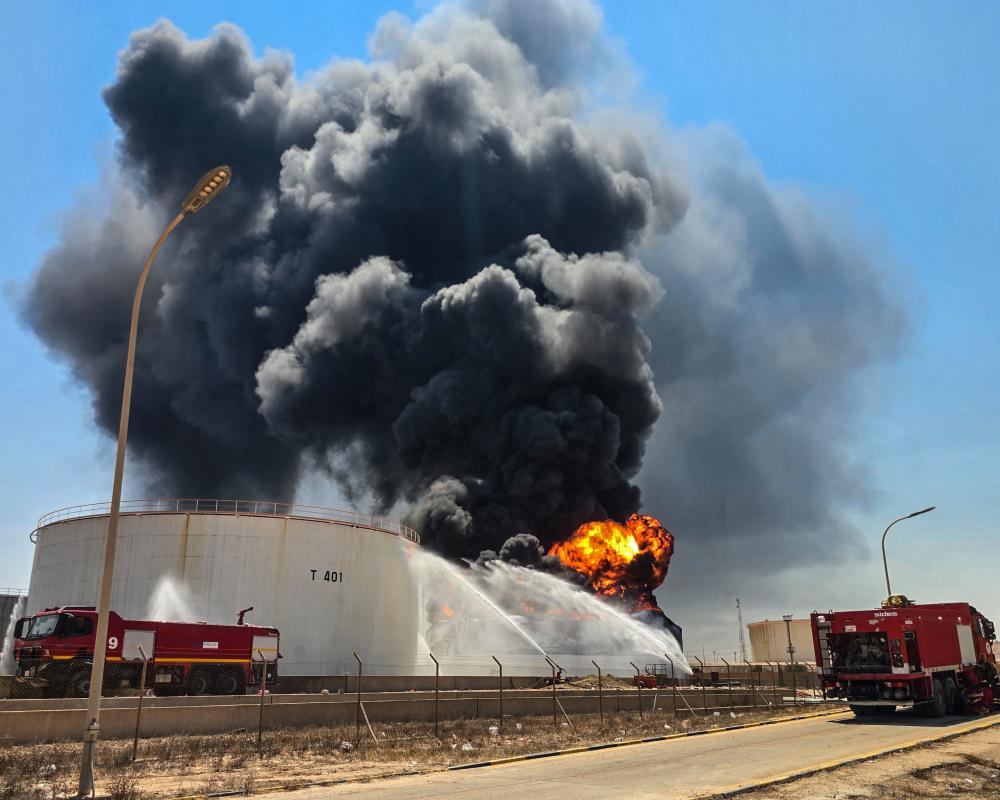 Libya Unity Talks Upended by Haftar Drone Attacks on Fuel