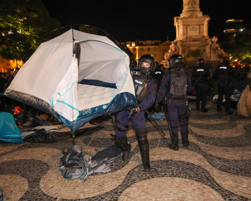 Portugal Housing Crisis: Police Dismantle Protest Camps in Lisbon