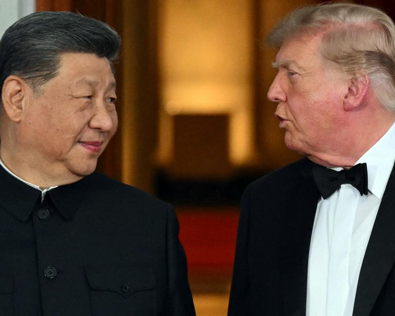 Trump Xi Summit Ends with US Archives Tour Amid Media Ban